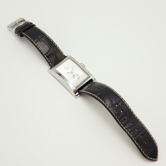 Guess GC Collection Swiss Made Small Seconds 29mm Tank Watch w New Battery - Picture 14 of 16